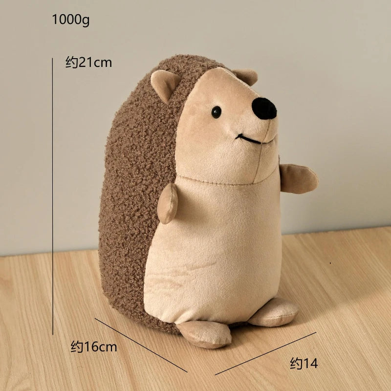 Cartoon Fabric Hedgehog Sandbag Door Stopper Decoration Sandbag Cute Animal Door Stopper Windproof Anti-collision Door Stopper